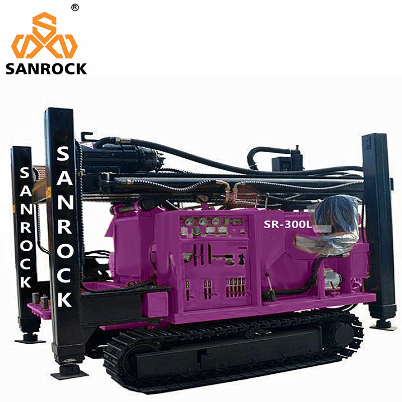 Water Well Drilling Equipment Borehole 300Meters Depth Hydraulic Water Drilling Rig Prices