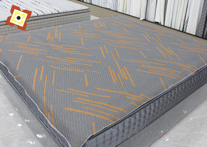 Guangzhou wholesale Stretch Pillow Mattress Quilting Fabric Knitting Jacquard Air Layer Modal Grey mattress fabric