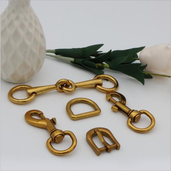 Factory low price zinc alloy OEB color fashion metal buckle hook 5pcs sets for