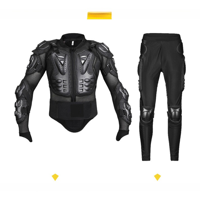 0.59 kg Lightweight Motorbike Riding Body Protective Jacket and Pant for S-4XL Sizes