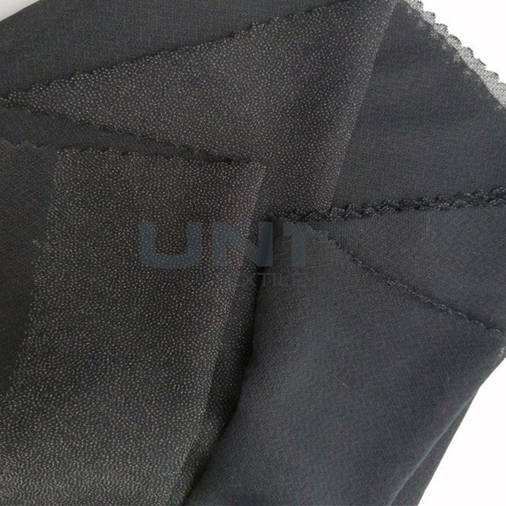 Fusible Woven Circular Knitted Interlining 4 Ways Stretchable