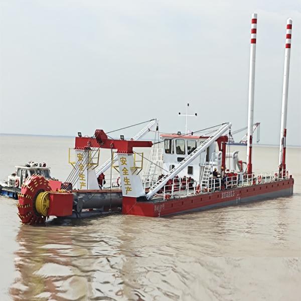 Heavy Equipment Bucket Wheel Dredger For River Dredging 3 In 1 Dredger
