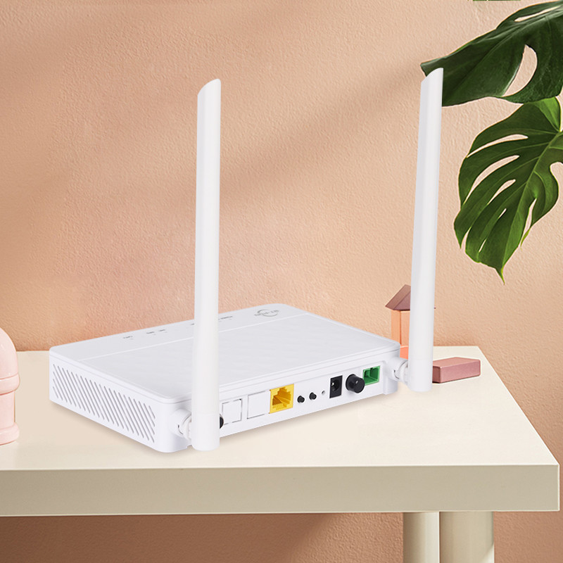 Ftth Solution Gpon Ont Onu 1GE 1FE 1TEL 2.4G WIFI CATV