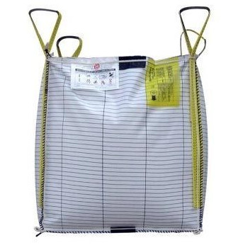500l Baffle FIBC Jumbo Bag 1000kg 2000 Liter Discharge Spout Loading