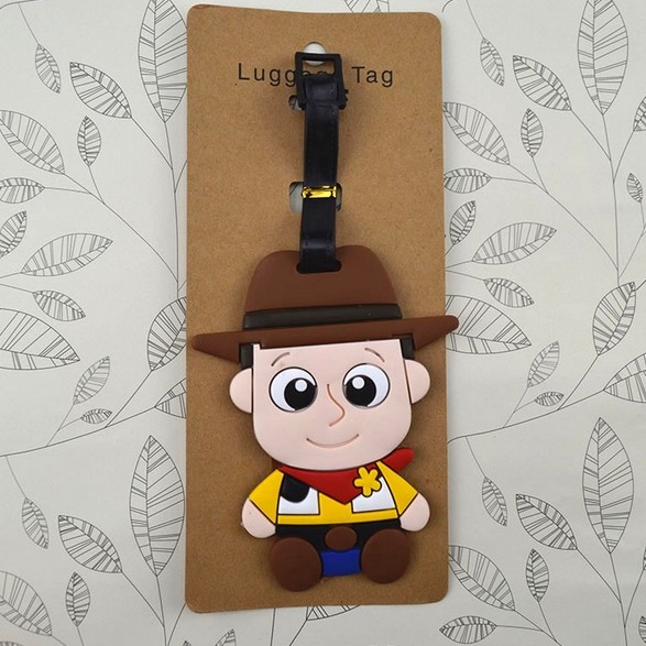 Rubber Funky Travel Luggage Label Straps Suitcase Name ID Address Tags Luggage Tags