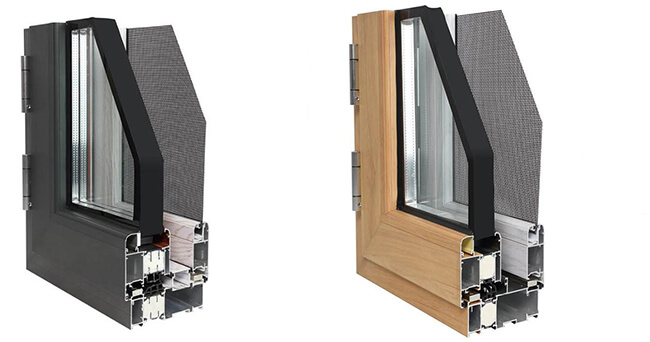 aluminum casement window