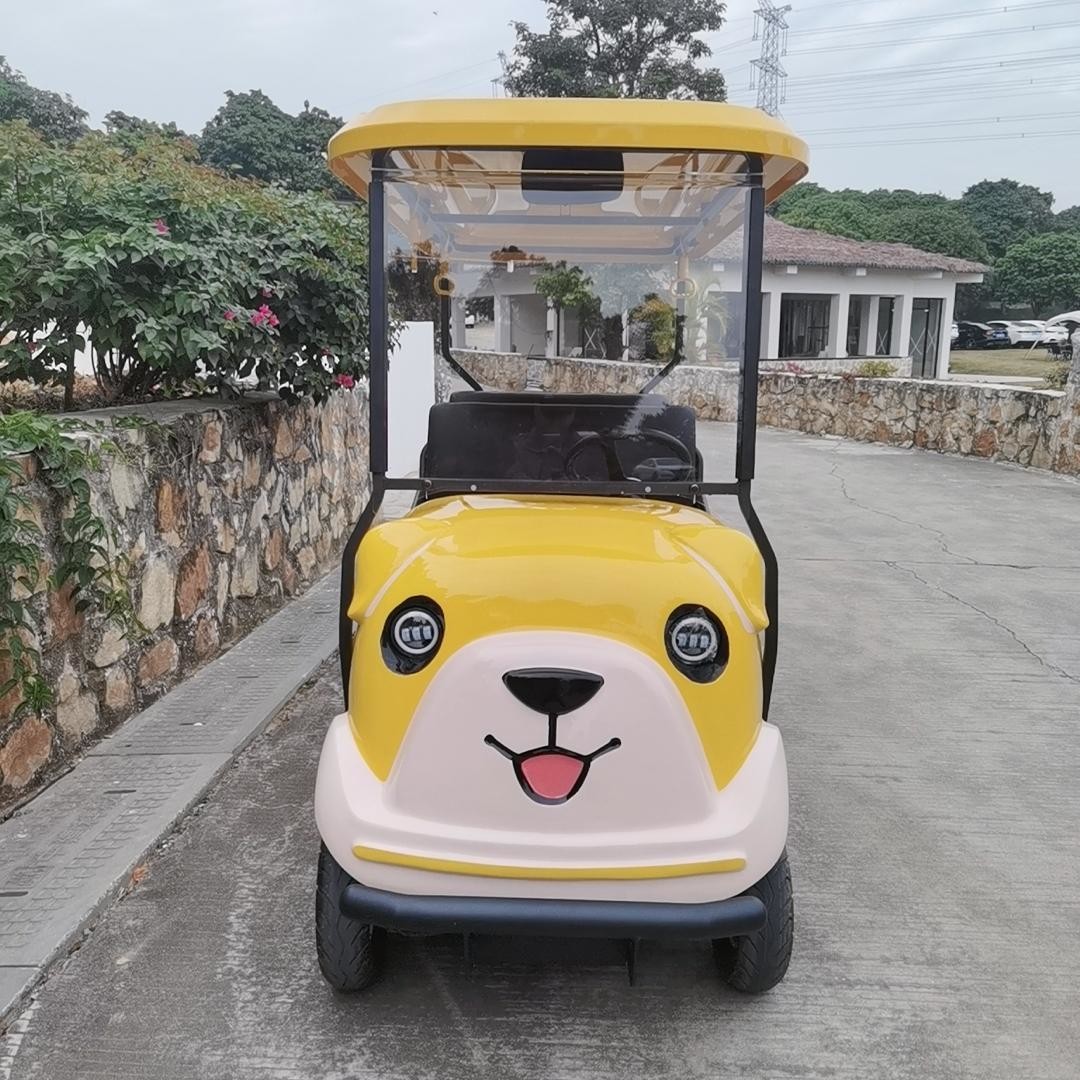 Eco Friendly Electric Cartoon Buggy Cart With 48V Trojan Battery For Amusement Park