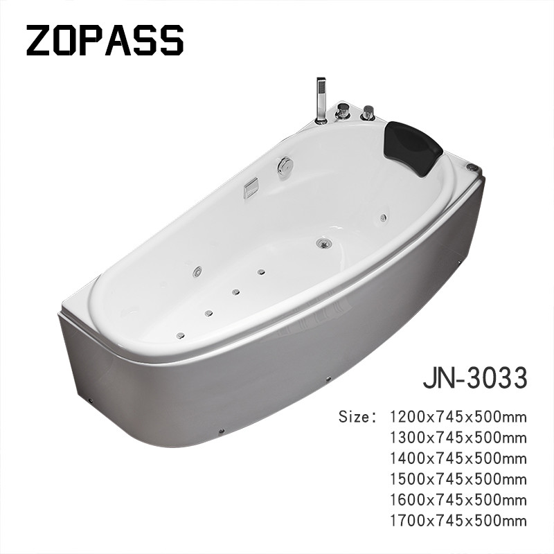 Air Switch Massage Free Standing Bathtubs CE ISO9001 TUV Certifications