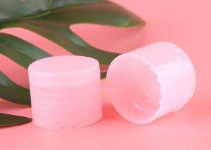 Buy cheap Candy Color Buttery Flip Top Bottle Lids , Cosmetic Cap Assembly With Bottles product
