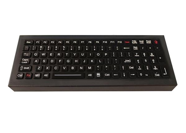 Desktop Stainless Steel Industrial Keyboard 100 Keys Compact IP68 Dynamic