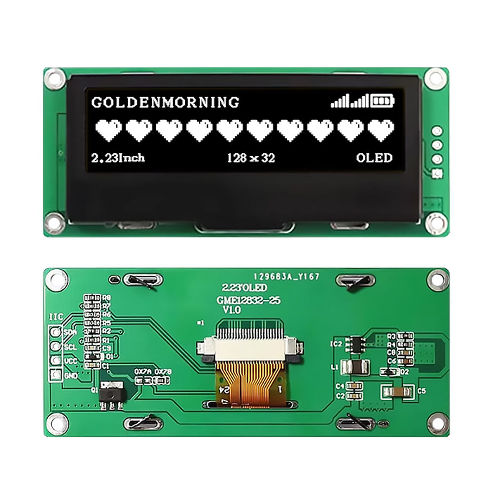 2.23 Inch 128x32 Dot Matrix OLED Module with SSD1305 Driver