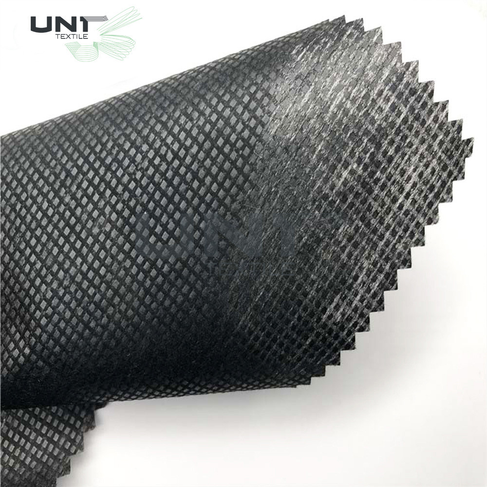 Rolling Fusing Non Woven Interlining Double Dot For Garment
