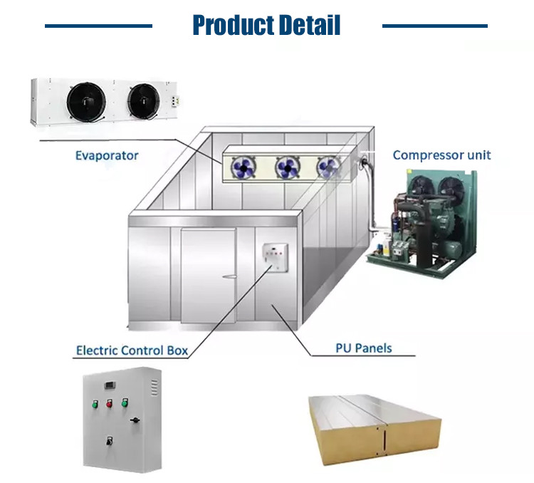 800 Ton Freezer In Cold Room 100mm 200mm 120mm 75mm