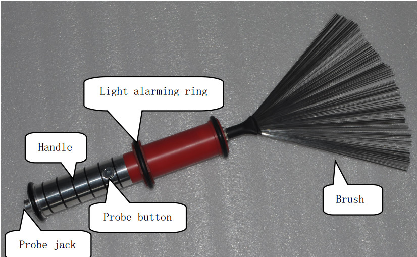 High Voltage Pinhole Detector Holiday Detector Porosity Holiday Detector Coating Detector