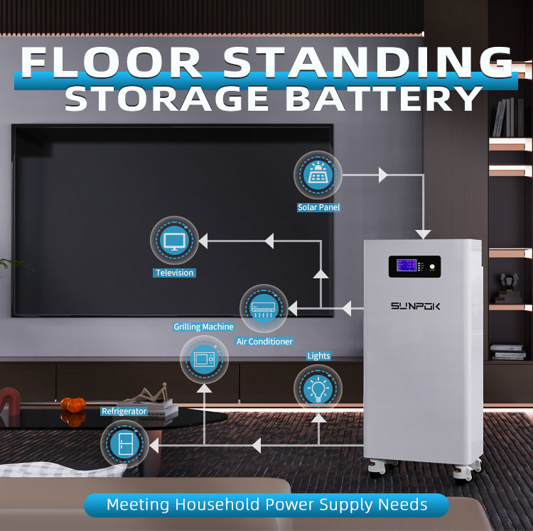 51.2V 15kWh Grade A 48V 300Ah LiFePO4 Lithium Ion Battery Pack For Solar Energy Storage