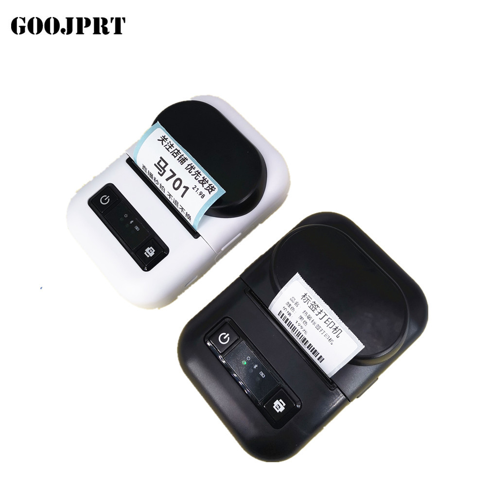 58mm Thermal barcode printer Qr code label printer receipt printer with bluetooth android ios