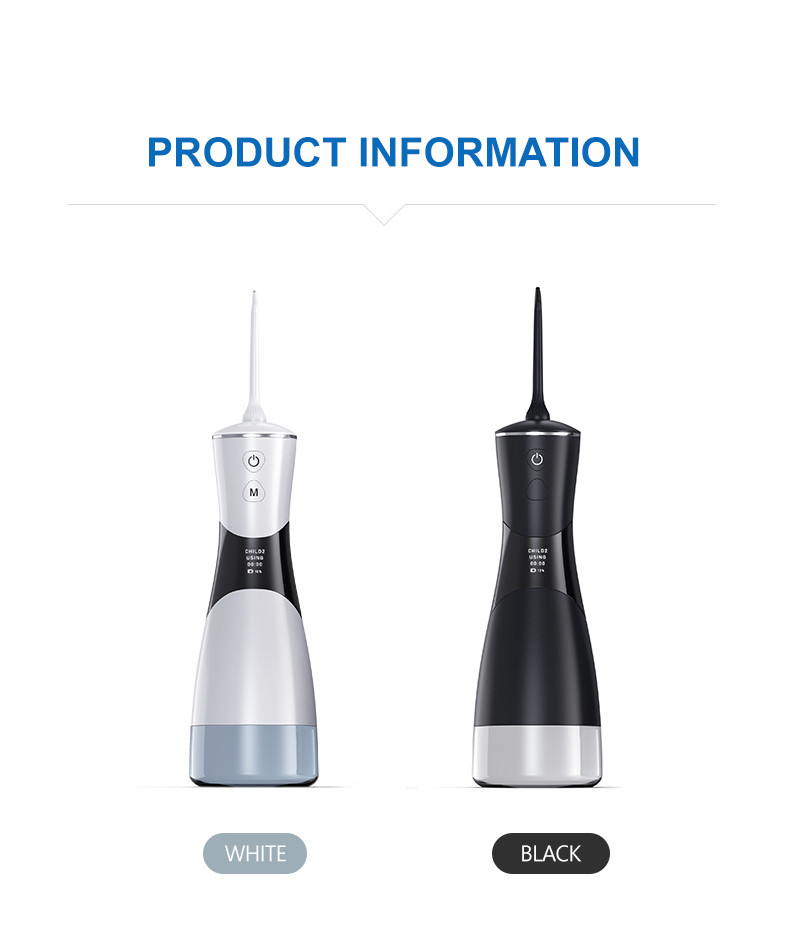 Water Dental Flosser Irrigator Water Jet Cordless Portable Water Multiple IPX7 Oral Irrigator