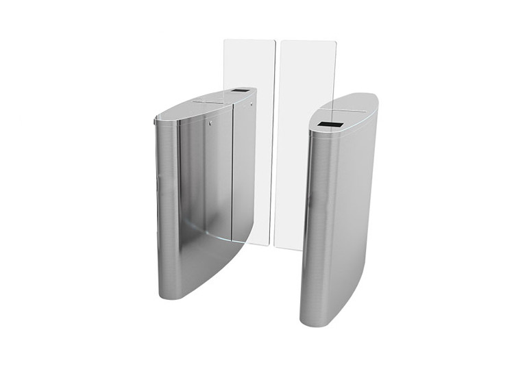 LED Indicator IP54 100W Half Height Sliding Turnstile SS304