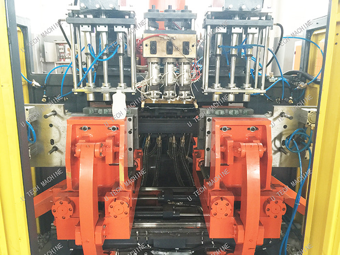 Small Plastic Blow Molding Machine 5 Liters Canister Engine Oil Bottle Production