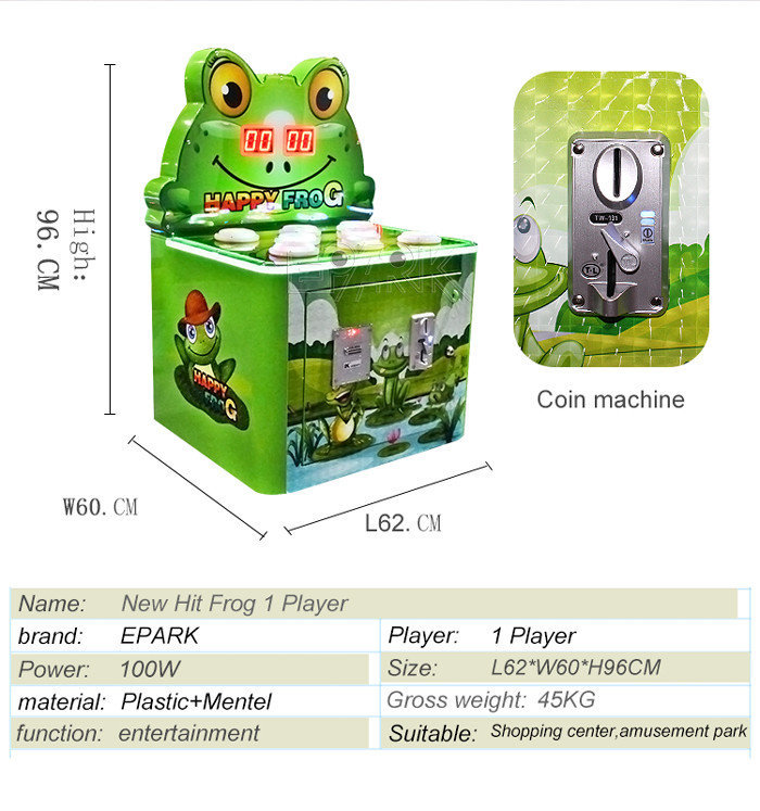 High Quality Hammer Kid Gaming Machine Space Tube Hammer Whack a Mole Game Machine