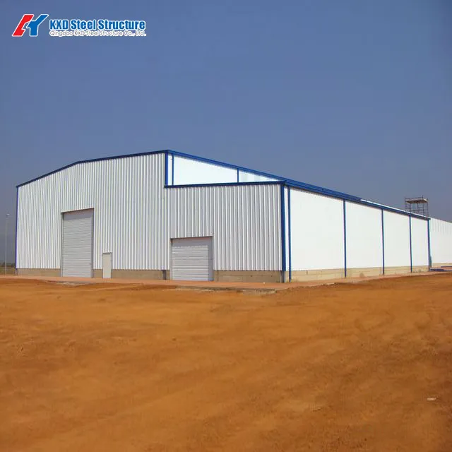 Water Proofing Prefabricated Light Structural Steel Structure Warehouse/Workshop for Sale