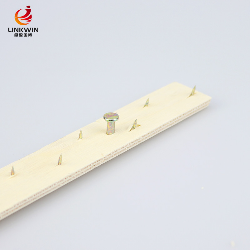 Gilded silver fat nails easy installation wood carpet gripper for inner installing