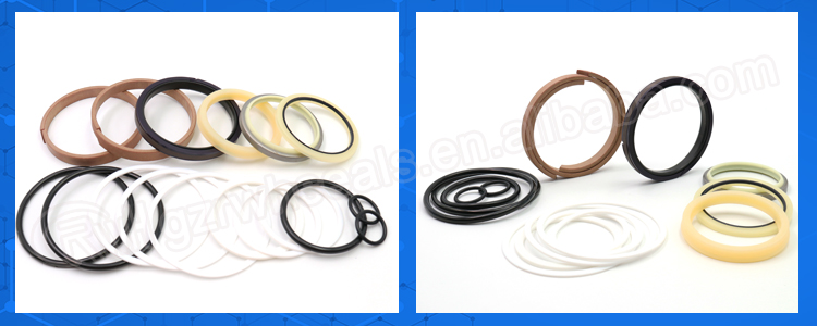 PC120-6 4D102 Komatsu Hydraulic Cylinder Seal Kits NBR Material
