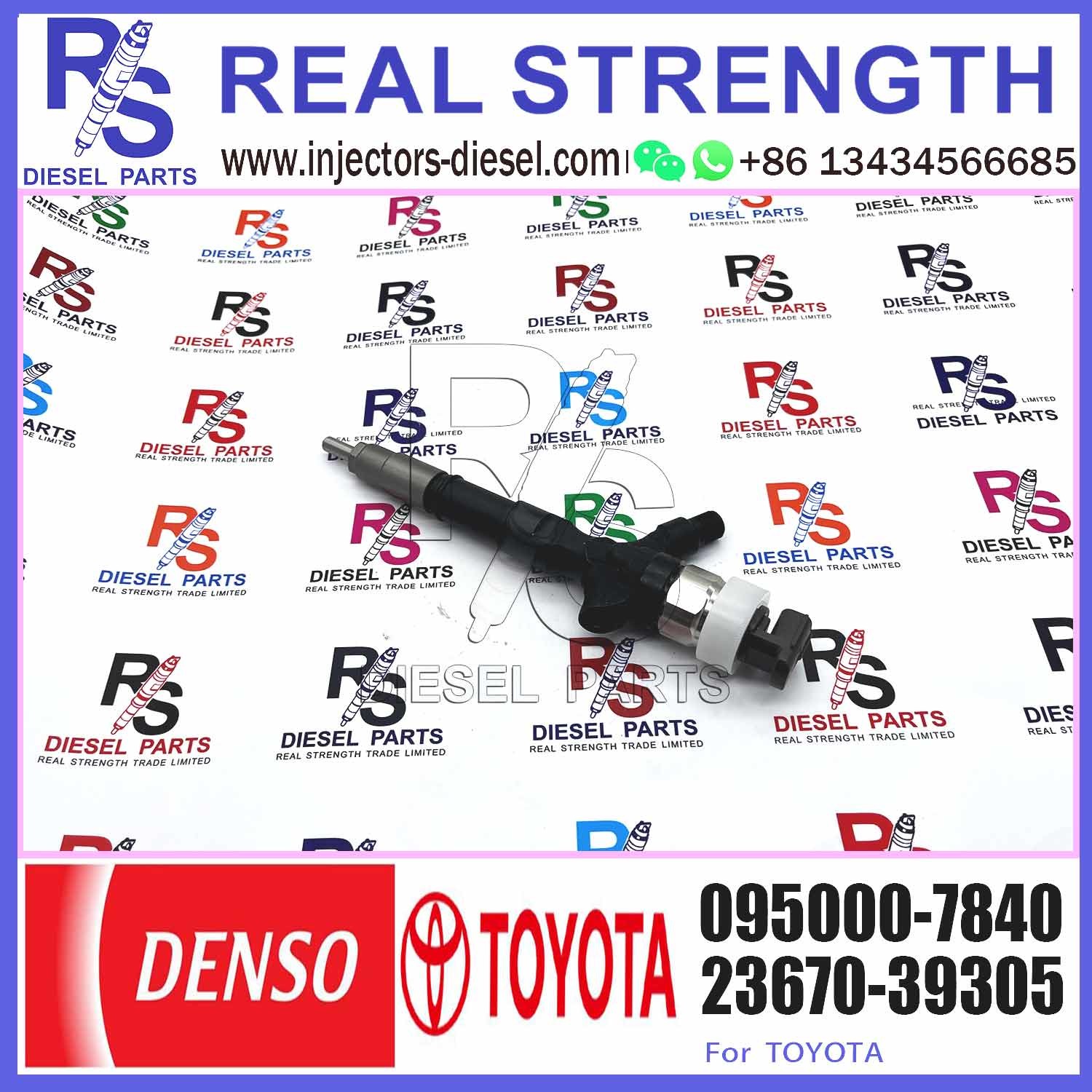 23670-30330 For Factory Engine Parts High Quality Diesel Common Rail Fuel Injector 095000-7830