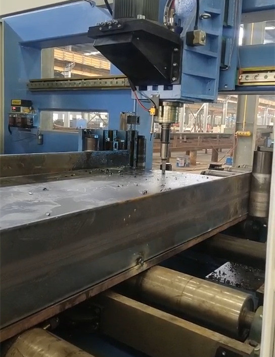 High Speed CNC H Beam Drilling Machine Spindle Speed Upto 3000 R/Min