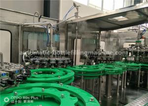 Buy cheap Fruit Juice Making Machine , Flavour Water Hot Filling Bottling Plant product