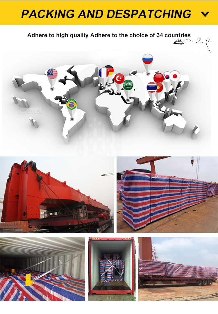 Single Girder Overhead Crane Cabin Workstation Bridge Crane