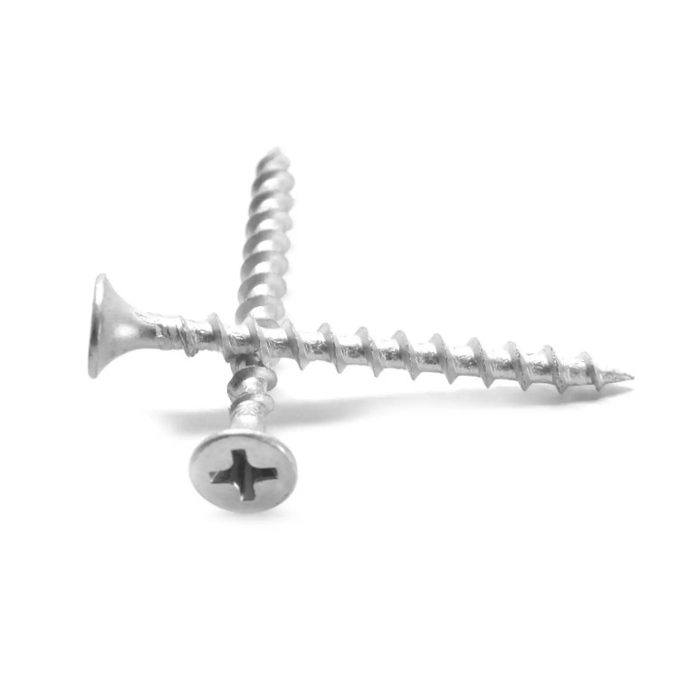 Stainless Steel Countersunk Head Drywall Screw UNS2205 2507 High Quality Flat Head Screws