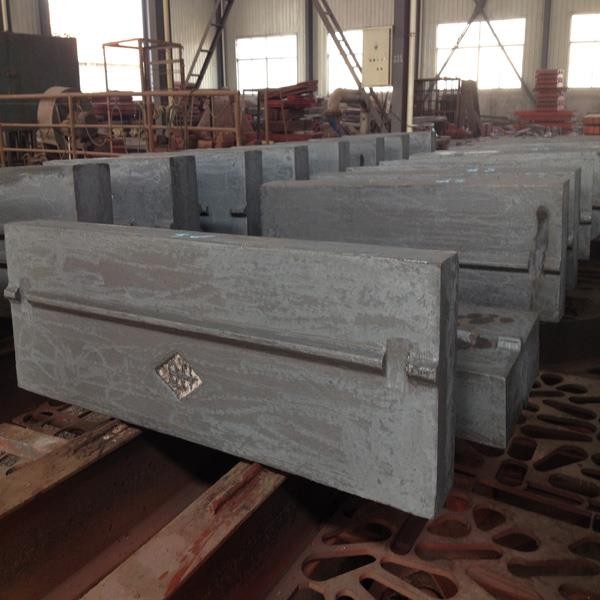 SBM PFW1214 blow bars high chrome impact crusher blow bar casting blow bar