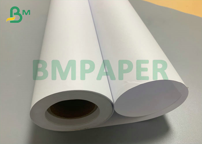 Whiteness 2'' Core 20# 24'' x 300ft Roll Engineering paper 4 Rolls Per Carton