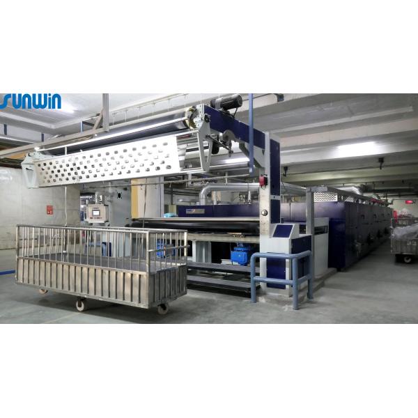 5 - 100m/Min Warp Knitted Textile Printing Machine Fabric Drying Stenter