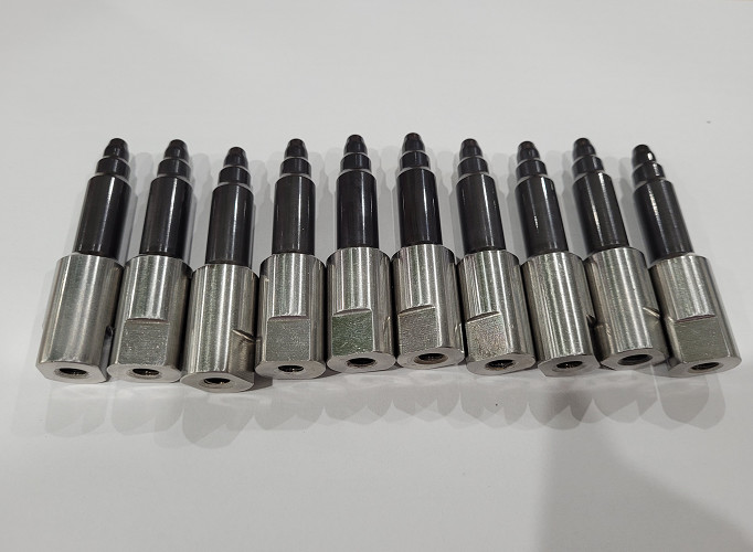Blue Zirconia Ceramic Guide / Welding Pin With Extremely High Wear Resistance