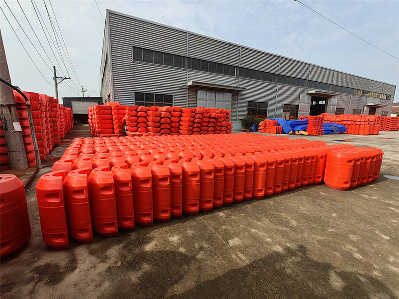 HDPE Suction Hose Floats Drill Pipe Float Dock for Dredging