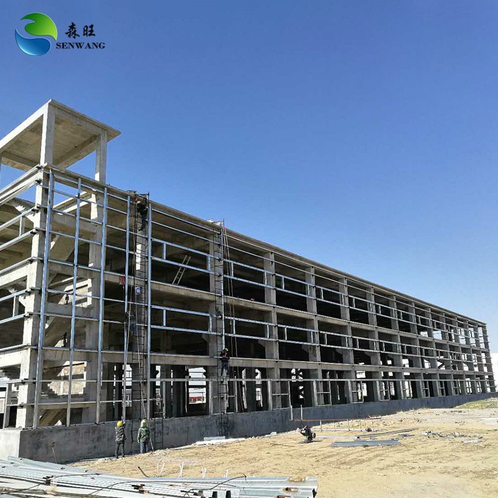 Economical Steel Frame Storage Building Custom Steel Structure Prefab Workshop