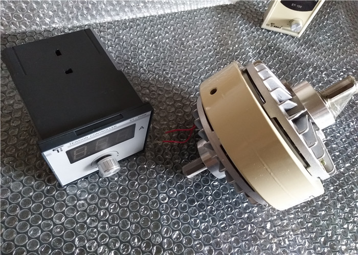 12NM 1.2KG Magnetic Particle Clutch Double Shaft For Coating Machine Face Mask Machine