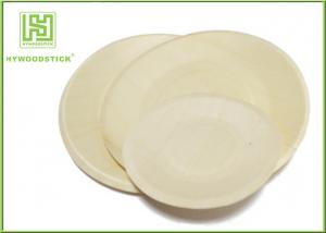 Buy cheap Wedding Disposable Plates Eco Friendly Tableware , Food Grade Wooden Party Plates product