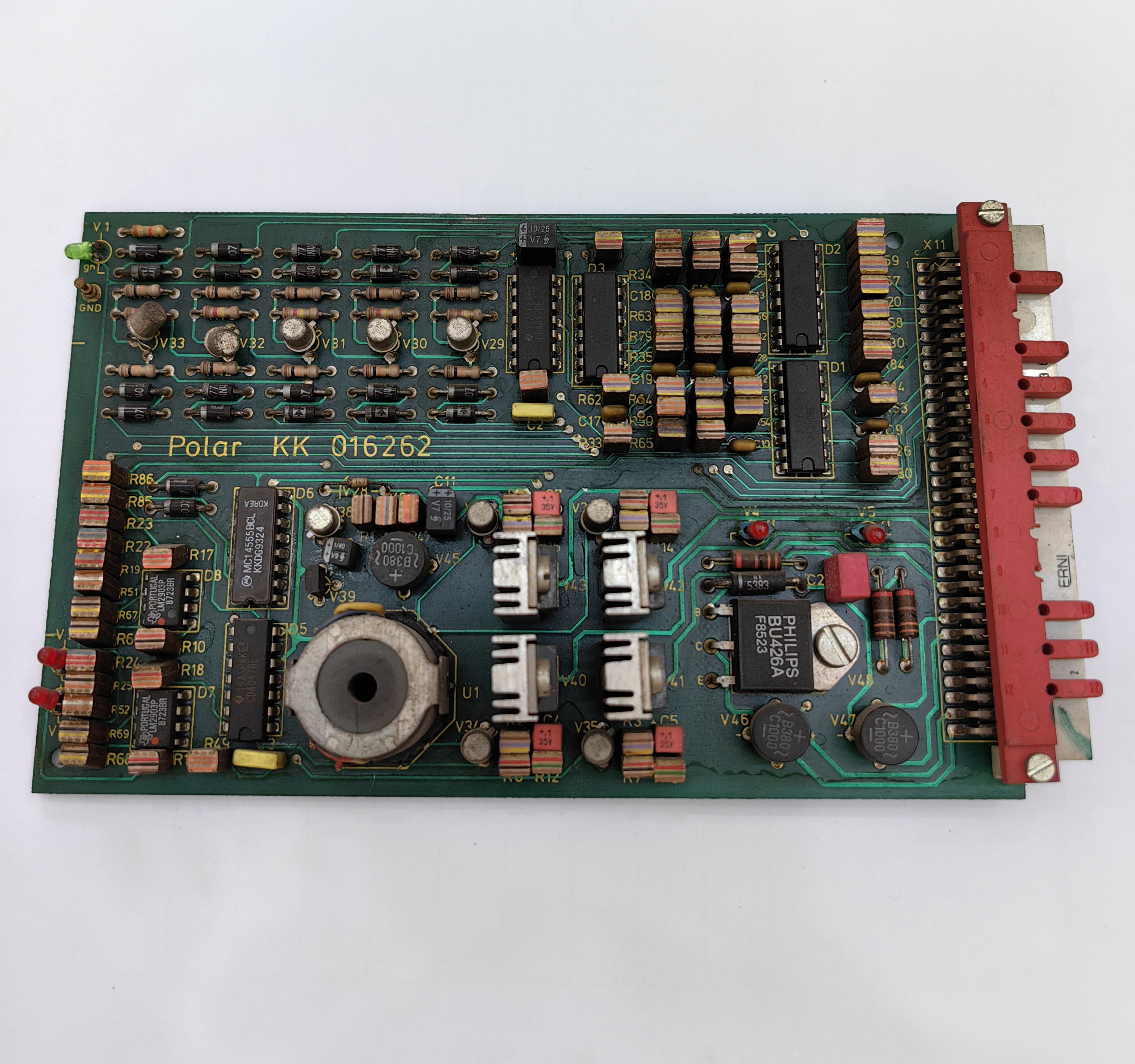 Used KK 016263 ZA3.016263 Circuit Board for POLAR 115 72 Offset Printing Parts Genuine