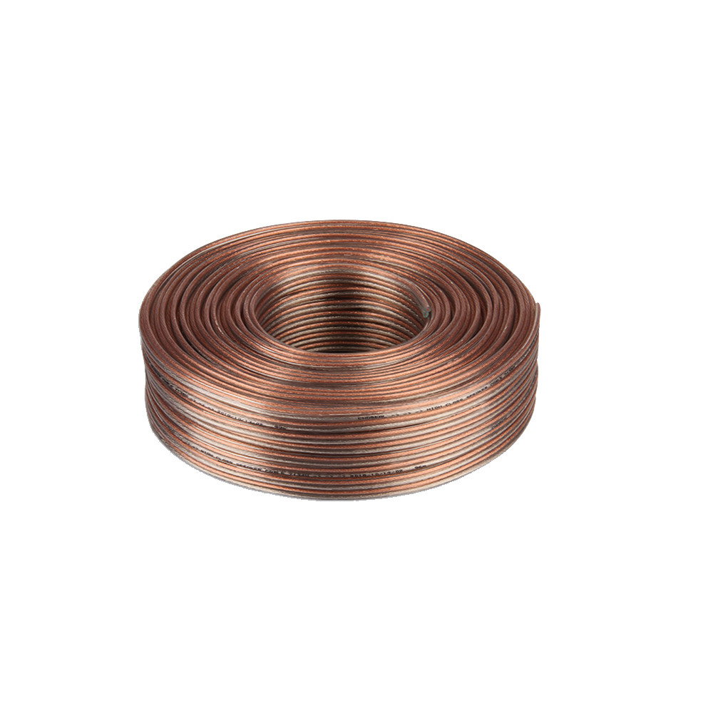 Audio Transfer Car Video Shielded Speaker Cable 2*2.0 Square Mm Oxygen Free Copper