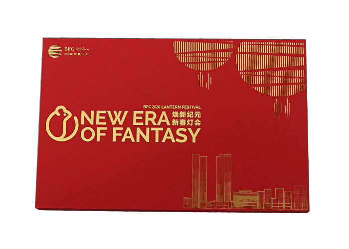 Custom Cardboard Lid-Off Packaging Boxes Red