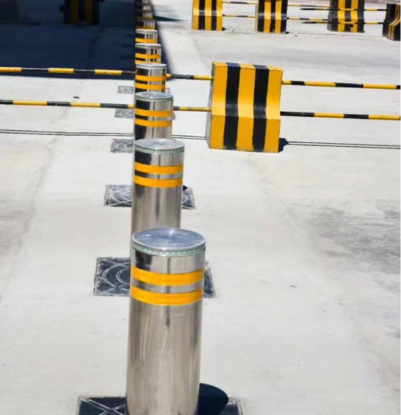 Stable Operation Traffic Hydraulic Road Blocker Lifting Column Adjustable Rise Time