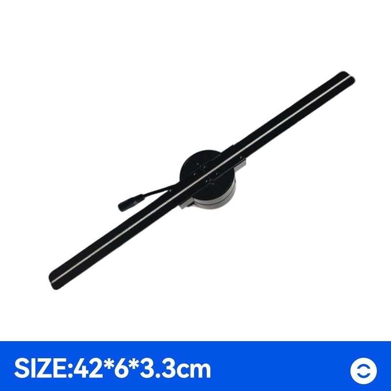 3D Hologram Fan Video Technology Advertising Display 3D Holographic LED Fan Billboard 3D Hologram Fan