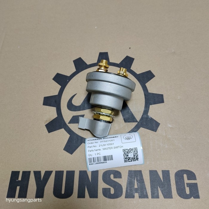 Excavator Master Switch 21LM-10501 21MH-00670 For R250LC7 R180LC9S