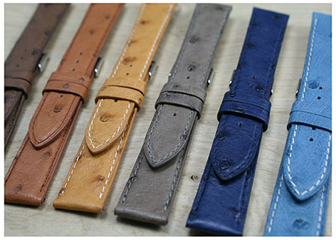 Stainless Steel Mens Designer Quartz Watch , Genuine Quartz Leather Watch