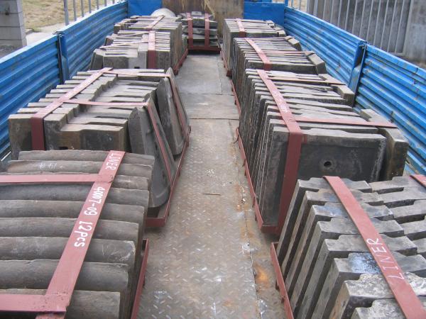 Cement Mill Ball Mill Liners Mn18Cr2 Steel Casting Heat Treatment