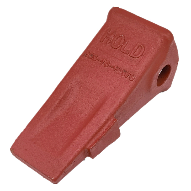Stiff Forged Iron Excavator Bucket Teeth PC200 2057019570 Adaptor Bucket Tooth