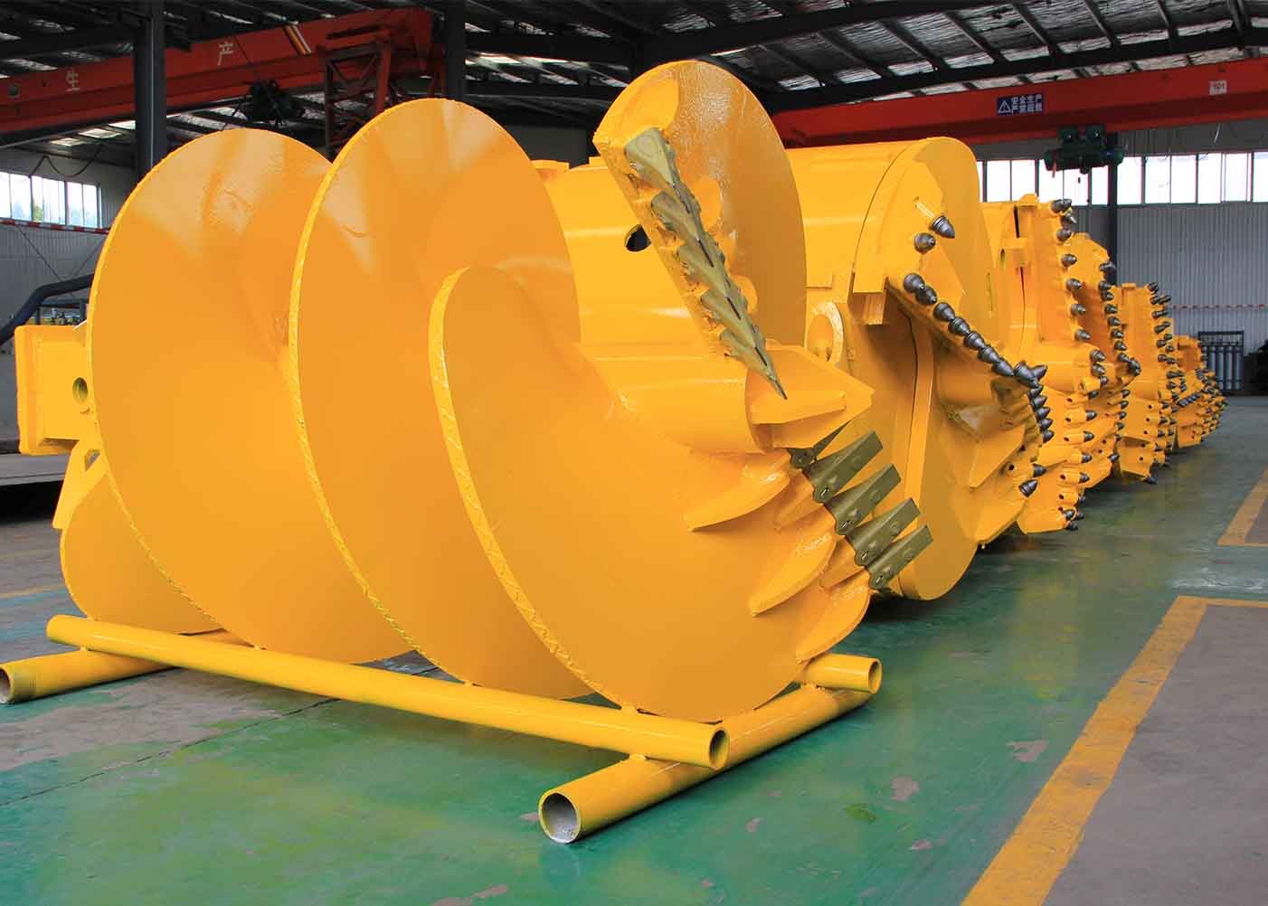 Double Cut Soil Or Rock Drilling Auger And Auger Teeth Drilling Buckets